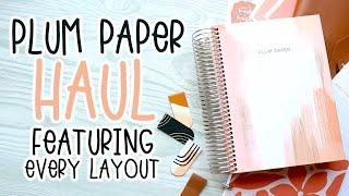 PLUM PAPER A5 VERTICAL GOALS | FEATURING EVERY LAYOUT WALKTHROUGH!!