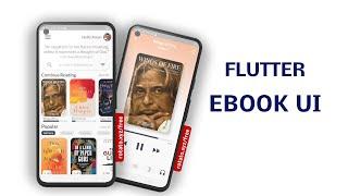 Build Ebook app UI with Flutter | Flutter tutorial for Beginners | #flutteracademy