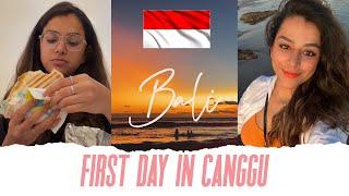 First Day In Canggu Bali  | Manifested the exact moment I visualised | Ishpreet Kay