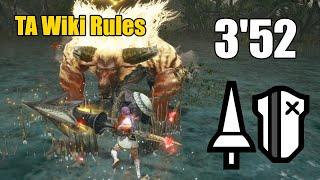 MHR Sunbreak - Lance vs Furious Rajang 3'52 Solo / 激昂したラージャン 　ランス　ソロ