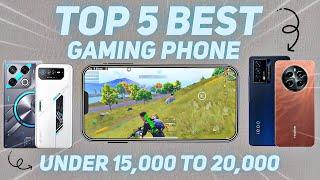 Top 5 Best Gaming Phone Under 15,000 to 20,000 in Bgmi / Pubg Gaming Phone