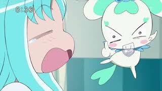 Heartcatch Precure - Cure Marine uses the tact to massage
