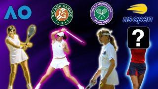 Best Female Tennis Players on ALL 4 GRAND SLAM Tournaments