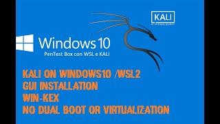 How to  install Kali Linux on Windows10 | WSL2 (Windows subsystem for Linux)