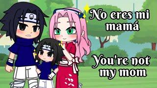 [|]No eres mi mamá | You're not my mom || Meme Sasunaru/Naruto x Sasuke || ft. Sakura & Minato