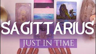 SAGITTARIUS TAROT READING | "IT'S NOT THE END" JUST IN TIME