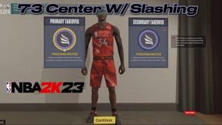 7'3 Center Build *Catfish* Glass Cleaning Finisher with Slashing Takeover #2k23