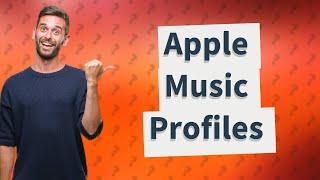 What does an Apple Music profile do?