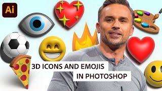 How to Create 3D Icons and Emojis in Illustrator