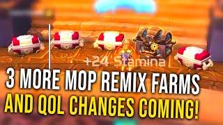 3 New Farming Spots! Shado Pan Assault Rep Changes and more! - MoP Remix - WoW News