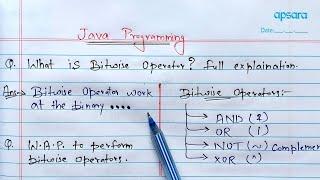 Bitwise Operators Example in Java (Hindi) | Learn Coding