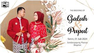 The Wedding of Galuh & Puput - Senin, 01 Juli 2024 Sendangagung, Plaosan, Magetan | PM Studio