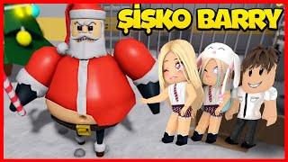 ŞİŞKO BARRY NOEL BABA OLMUŞ   ROBLOX BARRY'S PRISON RUN! (OBBY) [CHRISTMAS EDITION] | KÜBRA NİSA