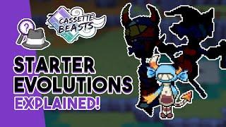 Cassette Beasts Starter Evolutions Explained!