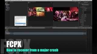 How to Fix Final Cut Pro X When It Crashes