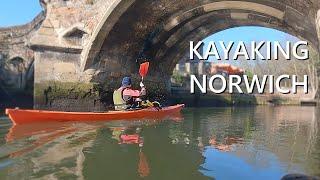 KAYAKING |  A route into Norwich - River Yare and Wensum, 12km