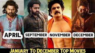 January to December Month Wise Highest Grossing Telugu Films