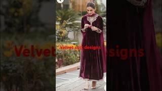 Winter collection#velvet suit designs#fashion#viral#trending