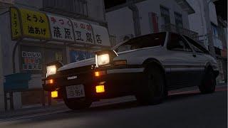 Initial D Remember me Scene [Assetto Corsa]