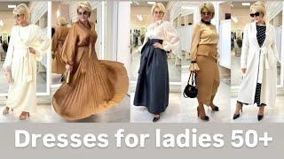 Trendy Dresses and Skirts for Ladies 50+