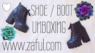 SHOE UNBOXING // zaful.com // Jasmine ngo