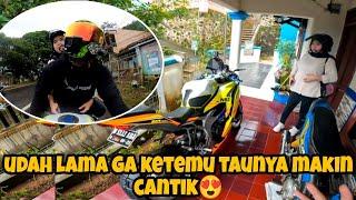 ANTER KERJA SEPUPU CANTIK PAKE ZX25R