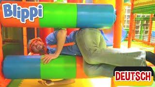 Blippi Deutsch -Blippi besucht einen Hallenspielplatz Teil 2 | Videos für Kinder