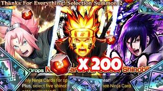 NxB NV: Test Summon Banner Selection 2 - Thanks For Everything! Selection Summon