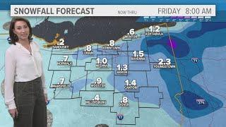 Cleveland weather: Temps will drop into the 30s; wind chill values in the 20s tomorrow night