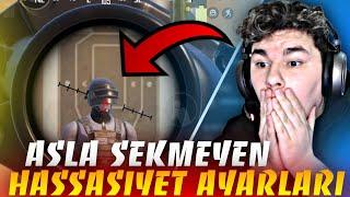 YEPYENİ SEKMEYEN HASSASİYETLERİMİ PAYLAŞTIM! TÜM CİHAZLAR İÇİN HASSASİYET AYARLARI | Pubg Mobile