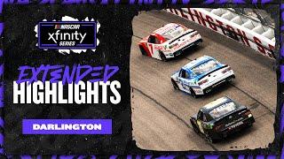 NASCAR Official Extended Highlights | Get out the brooms, it's a full sweep at Darlington