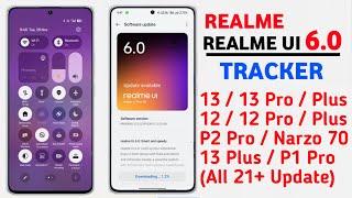 Realme Ui 6.0 Android 15 Update Tracker : 21+ Update Release