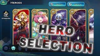 Art of Conquest - Hero Selection Early Game