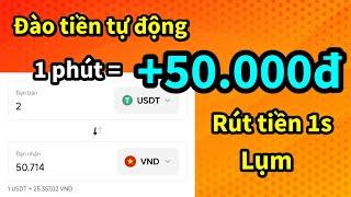 Kiếm Tiền Online Thụ Động +50.000đ/ Phút, 10 Phút +500.000đ Rút Tiền 1 Giây, Kiếm Tiền Online 2025