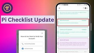 Pi Network Checklists Update | 9 Checklists in Pi Network |  'Secure Your Account' New Checklists