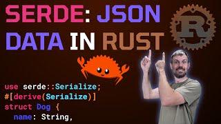 Hitchhiker's Guide to JSON Data in Rust  Serialize and  Deserialize with Serde ️ Rust Tutorial