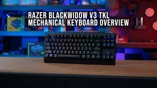 Razer BlackWidow V3 TKL Mechanical Keyboard Overview