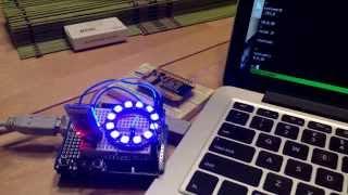 iOS controlled Mood light [Arduino, WS2812, Bluetooth LE]