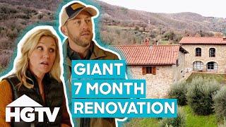 Dave And Jenny Face HUGE Problems Renovating Abroad | Fixer to Fabulous: Italiano