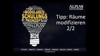 Top Tipps Allplan 06 Räume modifizieren Teil 2