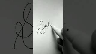 #Sachi# in #cursive writing | requested name #shortsvideo