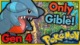 Can I Beat Pokemon Platinum with ONLY GIBLE?  Pokemon Challenges ► NO ITEMS IN BATTLE