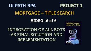 1.6 UIPATH Practice Project – Connect All Workflows | RPA Use Case | UIPATH RPA Developer Training