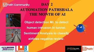 The Month of AI Day 2 | Object Detection to detect Human intrusion in tunnel | Sentiment Analysis