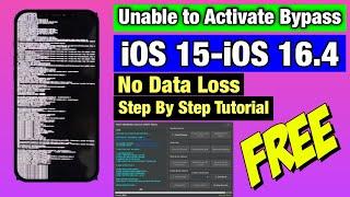 FREE Unable to Activate iPhone SE iOS 15.8.2 Without Data Loss | Bypass Activation Lock iOS 15/16 |