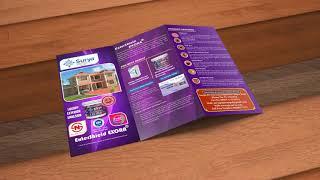 Trifold Brochure Animated Mockup-Video World || After Effects Project Download