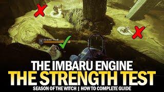 The Imbaru Engine - How to Complete The Strength Test Guide (Week 6) [Destiny 2]