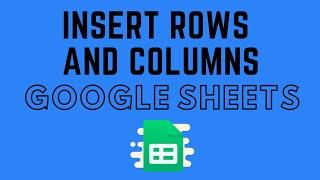 Easiest Way to Insert Multiple Rows and Columns in Google Sheets