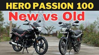 New Hero Passion 100 cc vs Old Passion | kaon behtar