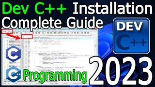 How to install DEV C++ on Windows 10/11 [ 2023 Update ] Latest GCC Compiler for C and C++